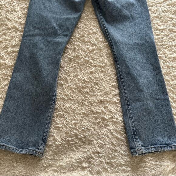 AGOLDE Riley High Rise Straight Crop Jeans in Whiplash Size 26 - Picture 8 of 10